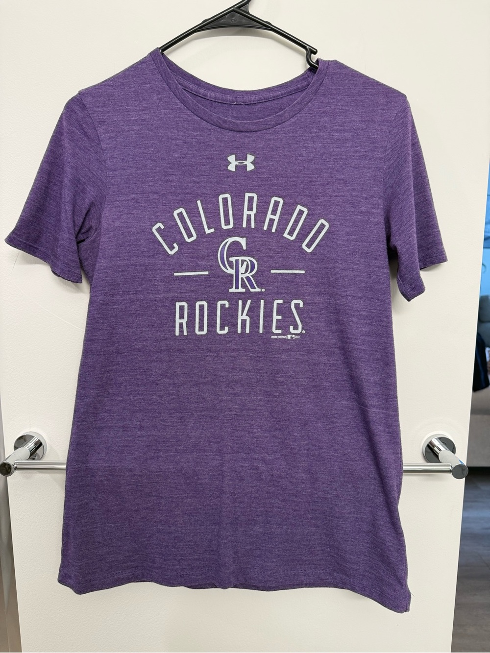 Under Armour Purple Colorado Rockies T-Shirt